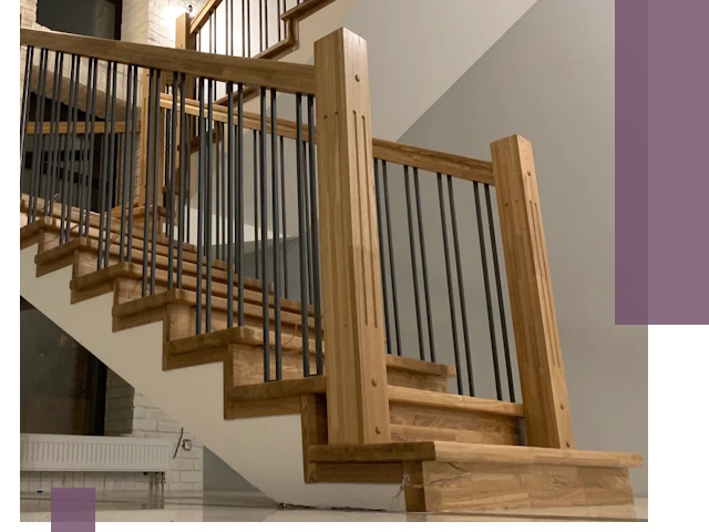 Реставрация деревянных и металлических лестниц в Астрахани