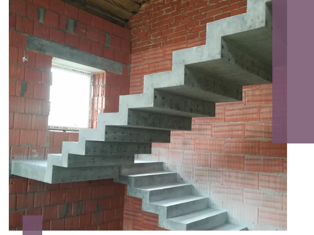 Бетонные лестницы под ключ в Астрахани: монтаж, демонтаж, ремонт