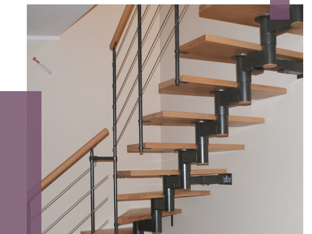 Изготовление модульных лестниц в Астрахани от 11561 руб. 