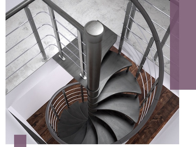 Демонтаж винтовых лестниц в Астрахани — быстро и безопасно