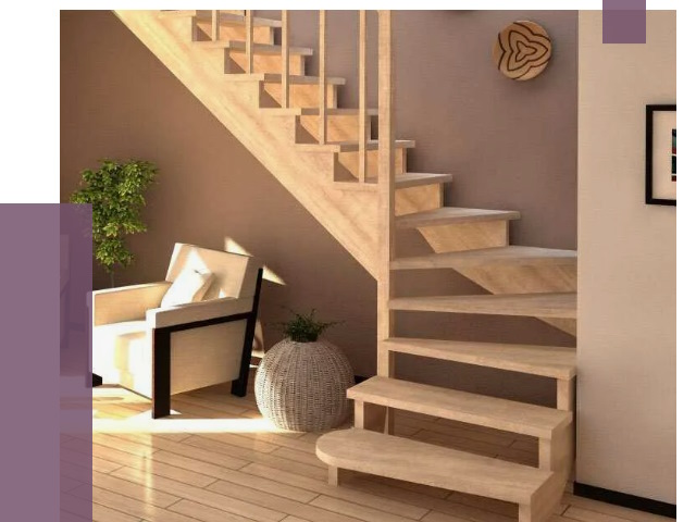 Изготовление Г-образных лестниц в Астрахани от 19011 руб. 