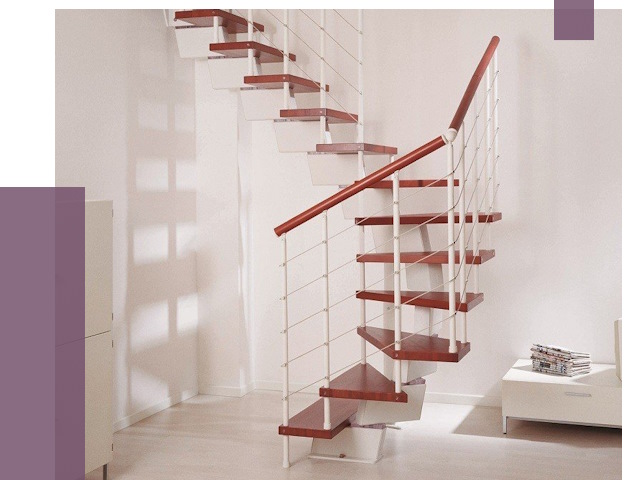 Изготовление лестниц на больцах в Астрахани от 9762 руб. | ПРОЛЁТ-Стр