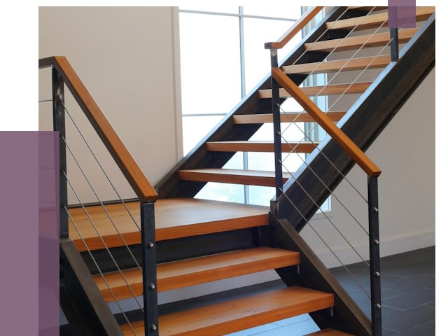 Изготовление лестниц на металлокаркасе в Астрахани от 19011 руб. | ПРОЛЁТ-Стр