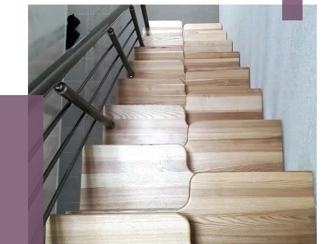 Лестницы гусиный шаг в Астрахани от 13102 руб. под ключ | ПРОЛЁТ-Стр