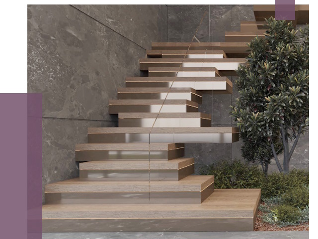 Современные лестницы в Астрахани от 13873 руб. | ПРОЛЁТ-Стр