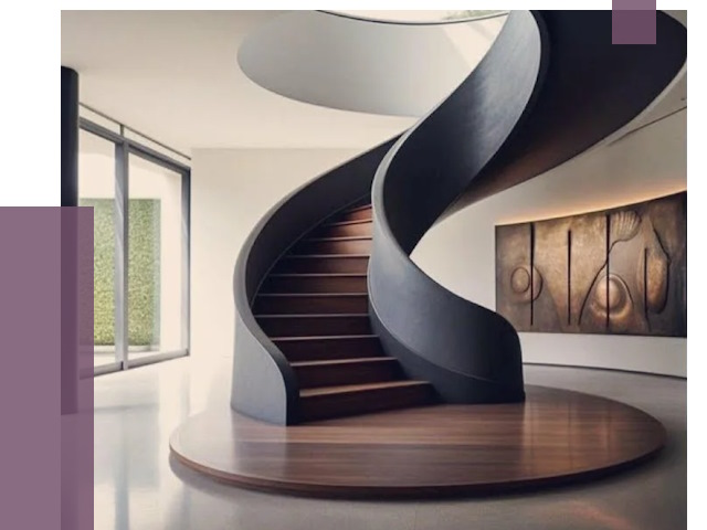 Элитные лестницы под заказ в Астрахани от 190106 руб. — ПРОЛЁТ-Стр