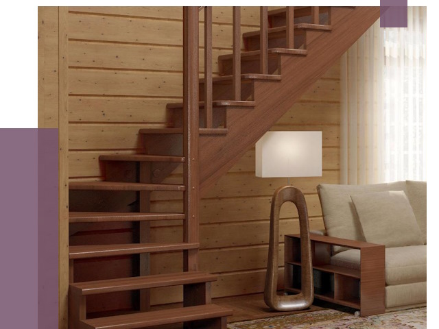 Лестницы эконом класса в Астрахани от 18343 руб. бюджетные решения