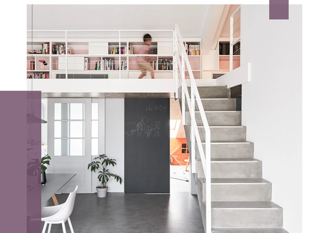 Лестницы для двухуровневой квартиры в Астрахани от 177261 руб. | ПРОЛЁТ-Стр