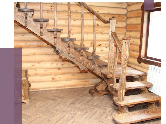 Лестницы в баню в Астрахани от 19216 руб. — изготовление | ПРОЛЁТ-Стр