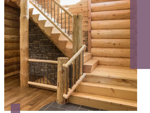 Лестницы в баню под заказ и профессиональный монтаж в Астрахани