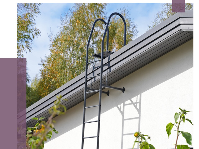 Лестницы на крышу в Астрахани от 19216 руб. — монтаж и монтаж ПРОЛЁТ-Стр