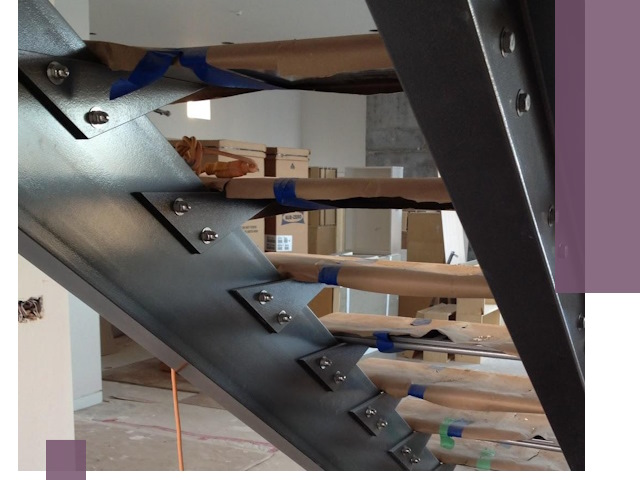 Усиление лестничных конструкций и усиление опор в Астрахани