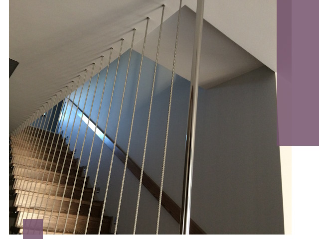 Тросовые перила под ключ в Астрахани — производство и монтаж