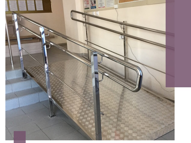 Перила для инвалидов в Астрахани — надежные поручни и ограждения