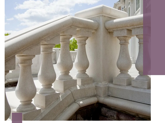 Балюстрады из металла и камня под ключ в Астрахани