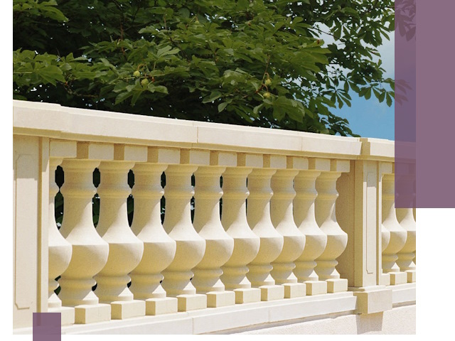 Установка балюстрады в Астрахани: изготовление и монтаж под ключ