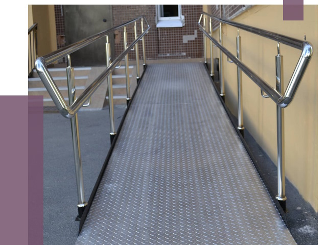 Пандусы в Астрахани от 12331 руб. — установка для инвалидов | ПРОЛЁТ-Стр