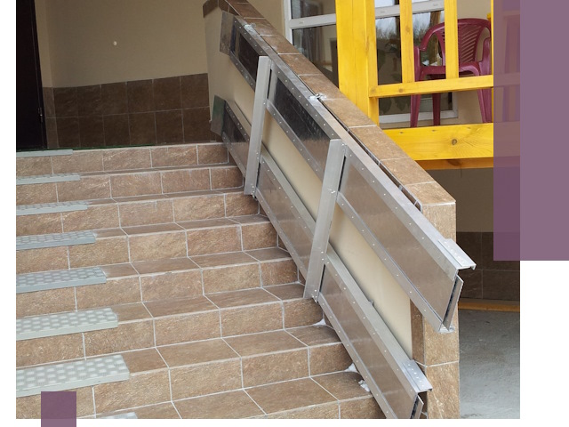 Откидные пандусы под ключ в Астрахани — монтаж и демонтаж