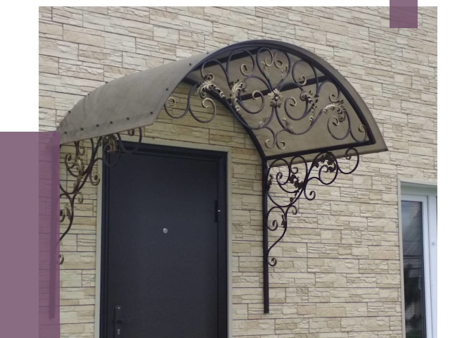 Ремонт козырьков в Астрахани от 7450 руб. | ПРОЛЁТ-Стр