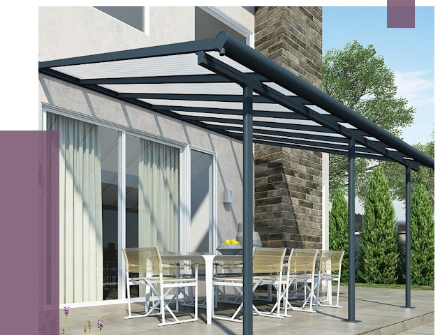 Навесы пристенные в Астрахани от 9146 руб. — монтаж и установка | ПРОЛЁТ-Стр