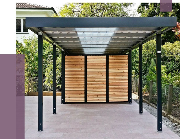 Отдельно стоящие навесы во дворе в Астрахани от 80667 руб. | ПРОЛЁТ-Стр