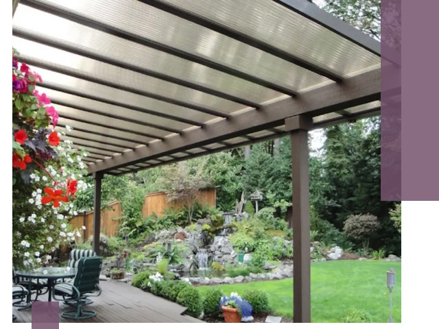 Навесы из поликарбоната под ключ в Астрахани быстро и надёжно