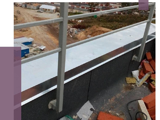 Монтаж парапетов в Астрахани от 4316 руб.  | ПРОЛЁТ-Стр