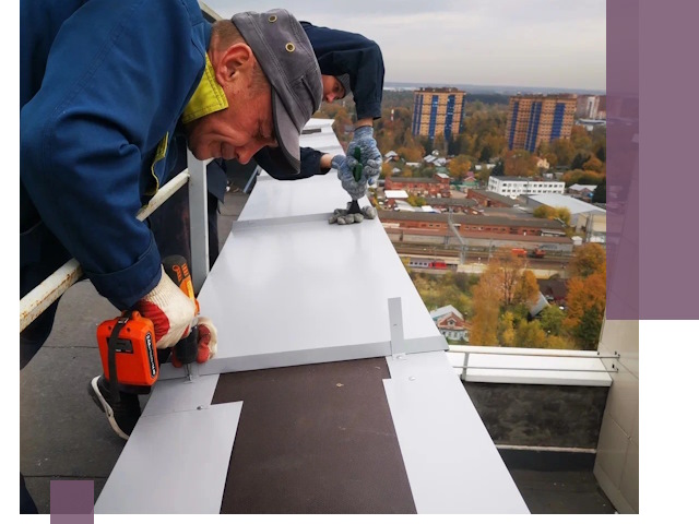 Монтаж парапетов в Астрахани — установка прочных металлических ограждений