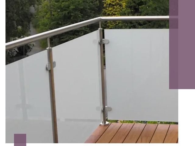 Алюминиевые парапеты для балконов и террас в Астрахани