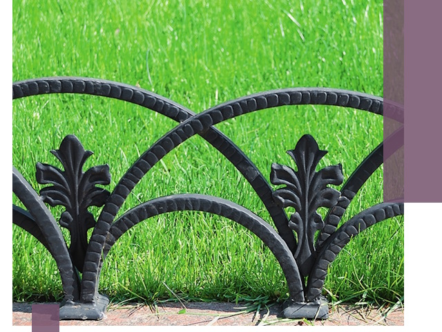 Декоративные металлические бордюры под ключ в Астрахани