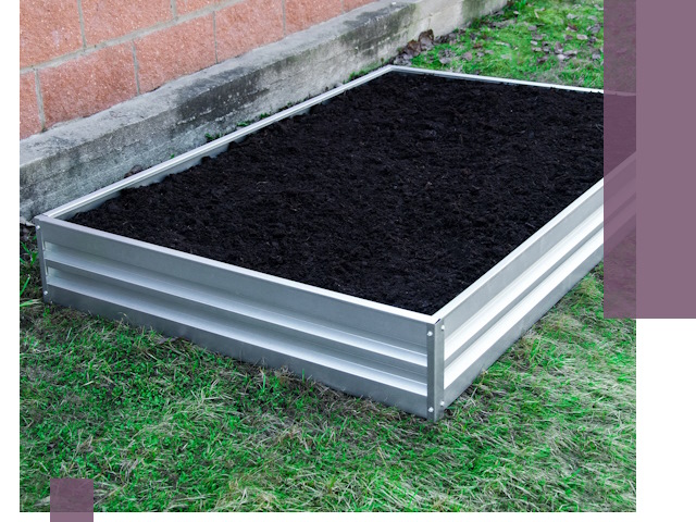 Металлические бордюры для грядок в Астрахани: прочность и аккуратность