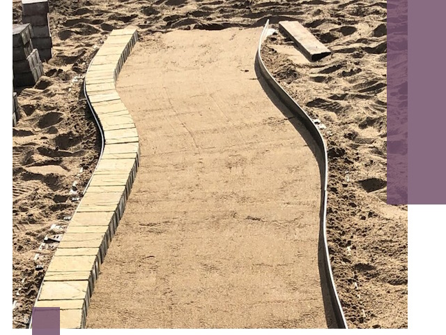 Металлические бордюры для тротуаров в Астрахани — прочные и долговечные