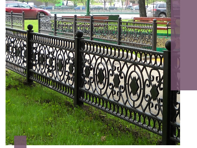 Секционные газонные ограждения под ключ в Астрахани