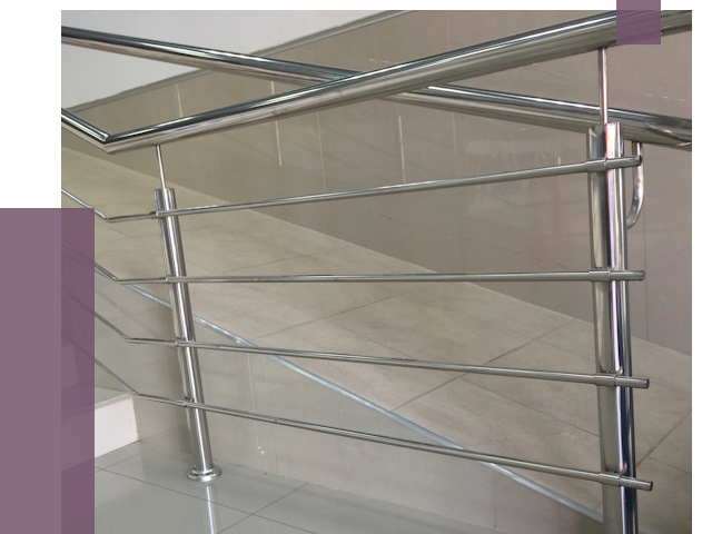 Изготовление поручней из нержавеющей стали в Астрахани